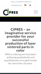 Mobile Screenshot of cipres.biz