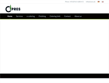 Tablet Screenshot of cipres.biz